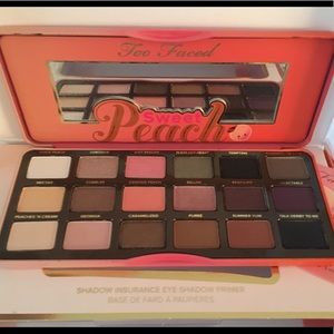 Too Faced 🍑Sweet Peach Eyeshadow Palette-Unboxed